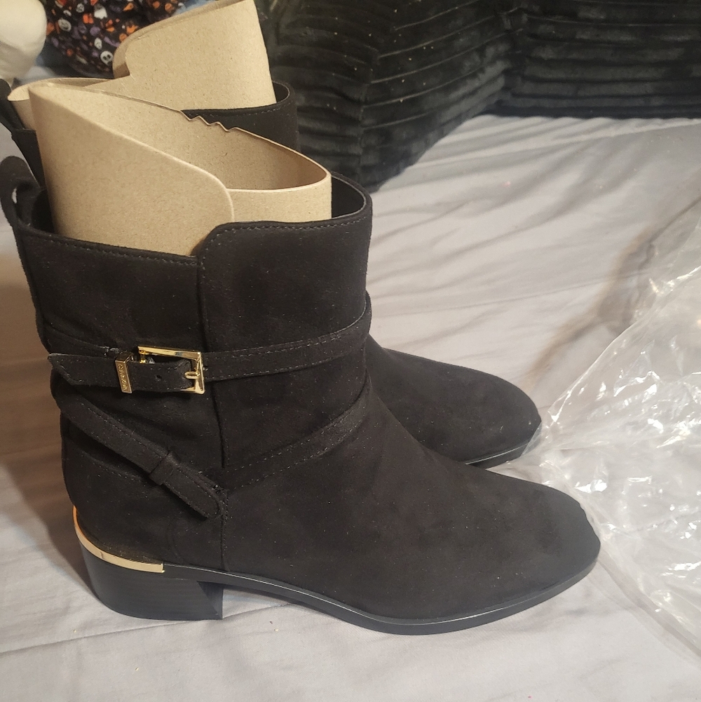 Black Ankle Boots Calvin Klein